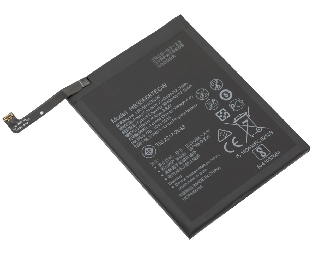Huawei P30 Lite İle Uyumlu Batarya Pil Orijinal (HB356687ECW) - Görsel 4