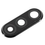 Huawei P30 Lite İle Uyumlu Çerçeve Halkalı Arka Kamera Lensi (Gece ​​Yarısı Siyahı) (64 GB RAM)