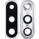 Huawei P30 Lite İle Uyumlu Çerçeve Halkalı Arka Kamera Lensi (İnci Beyazı) (48 GB RAM)