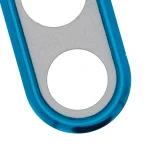 Huawei P30 Lite İle Uyumlu Çerçeve Halkalı Arka Kamera Lensi (Peacock Blue) (64 GB RAM)