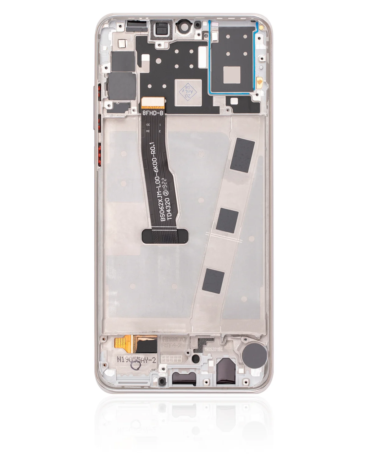 Huawei P30 Lite İle Uyumlu Ekran Dokunmatik Çerçeveli ekran %100 Orijinal (48 GB RAM) (İnci Beyazı) - Görsel 2