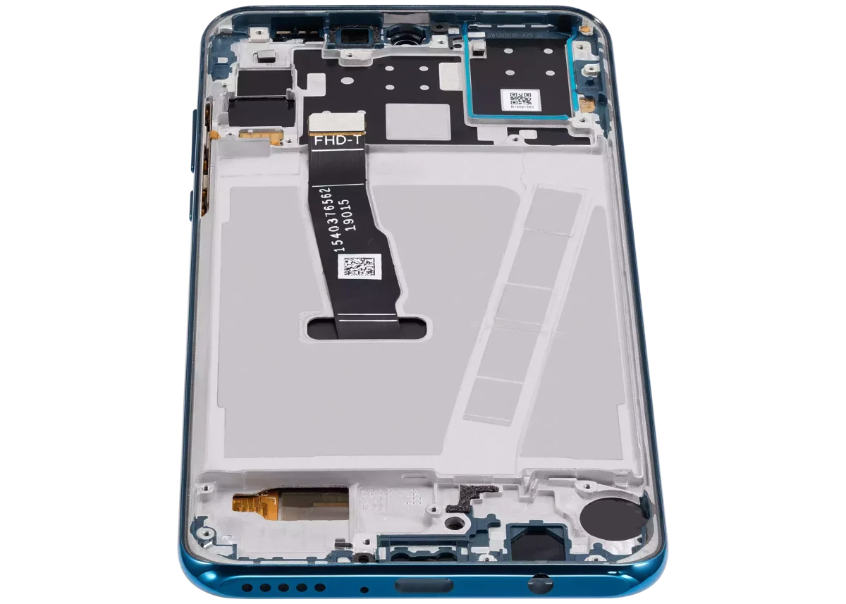 Huawei P30 Lite İle Uyumlu Ekran Dokunmatik Çerçeveli ekran %100 Orijinal (64 GB RAM) (Tavuskuşu Mavisi) - Görsel 6