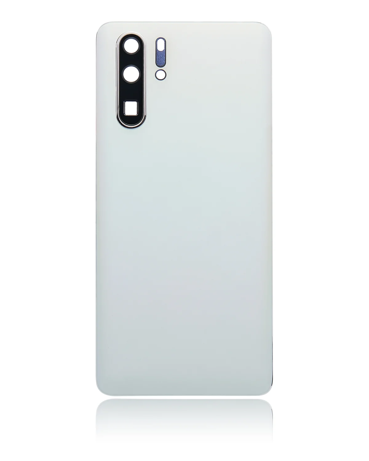 Huawei P30 Pro İle Uyumlu Arka Kapak Camı Kamera Lensli (İnci Beyazı) - Görsel 3
