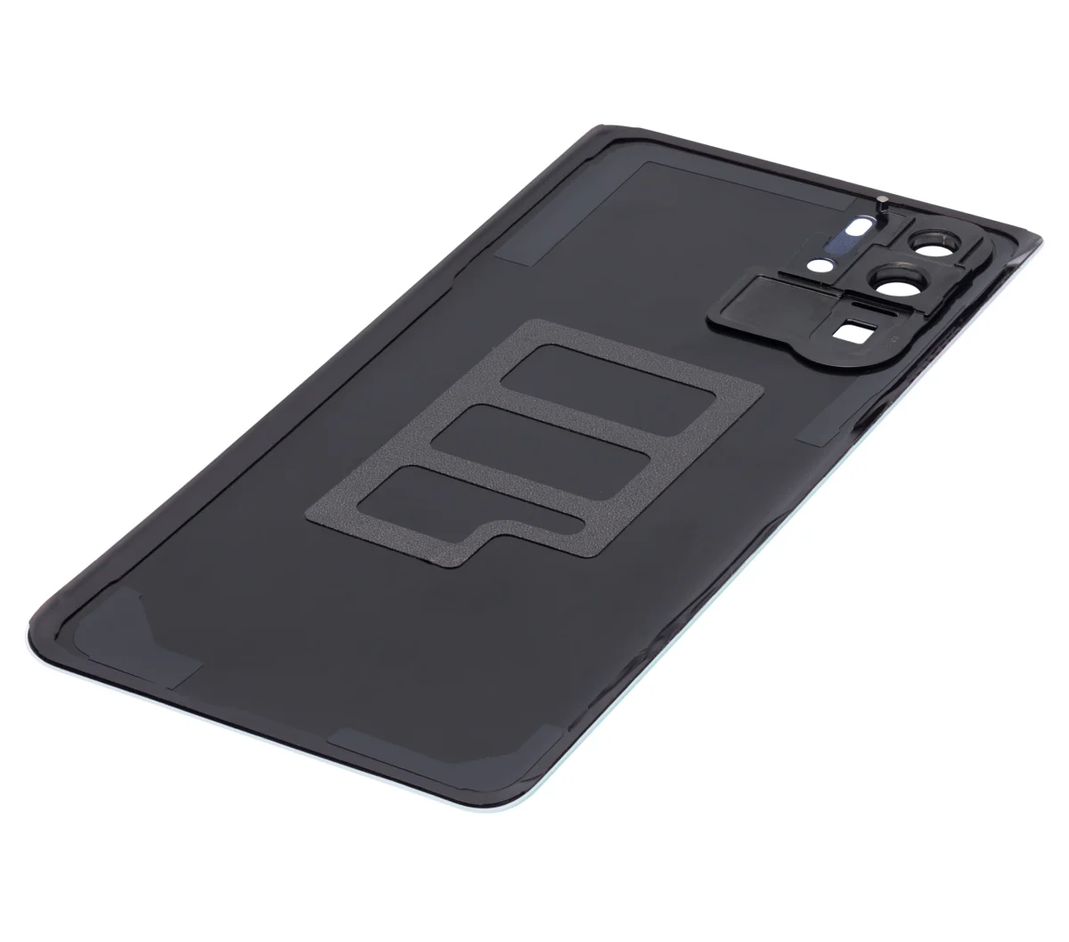 Huawei P30 Pro İle Uyumlu Arka Kapak Camı Kamera Lensli (İnci Beyazı) - Görsel 6