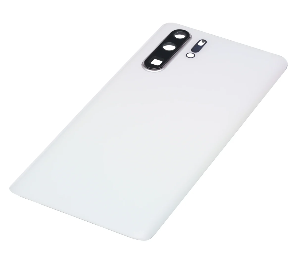 Huawei P30 Pro İle Uyumlu Arka Kapak Camı Kamera Lensli (İnci Beyazı) - Görsel 7