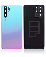 Huawei P30 Pro İle Uyumlu Arka Kapak Camı Kamera Lensli (Nefes Kristali) - Görsel 2