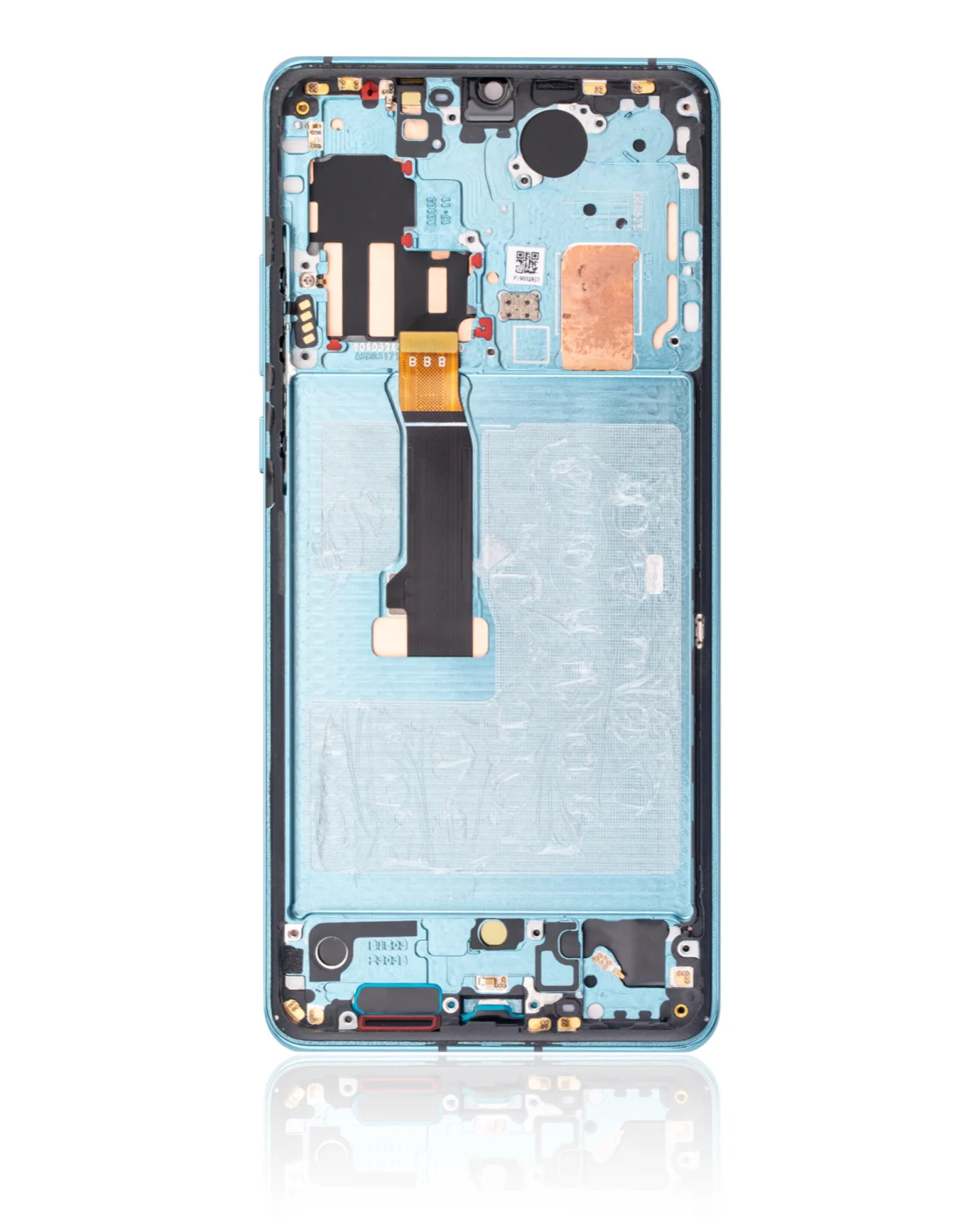 Huawei P30 Pro İle Uyumlu Ekran Dokunmatik %100 Orijinal (Aurora) Çerçeveli ekran - Görsel 2