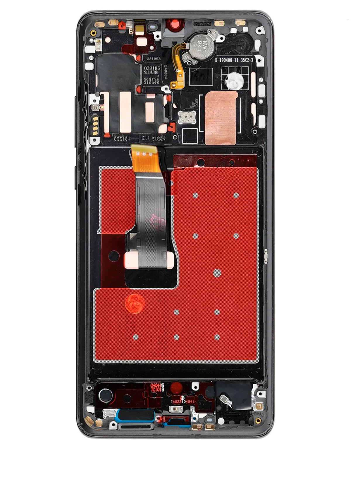 Huawei P30 Pro İle Uyumlu Ekran Dokunmatik Çerçeveli ekran %100 Orijinal (Siyah) - Görsel 6