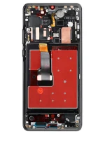 Huawei P30 Pro İle Uyumlu Ekran Dokunmatik Çerçeveli ekran %100 Orijinal (Siyah) - Görsel 6