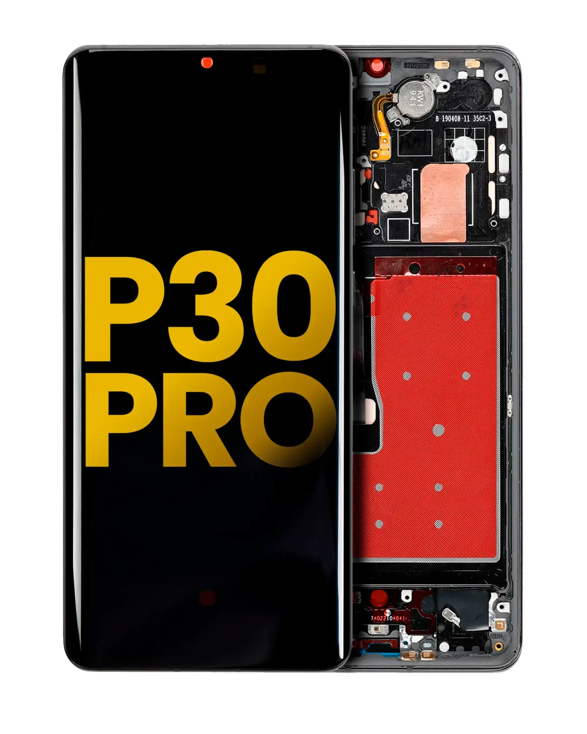 Huawei P30 Pro İle Uyumlu Ekran Dokunmatik Çerçeveli ekran %100 Orijinal (Siyah) - Görsel 7