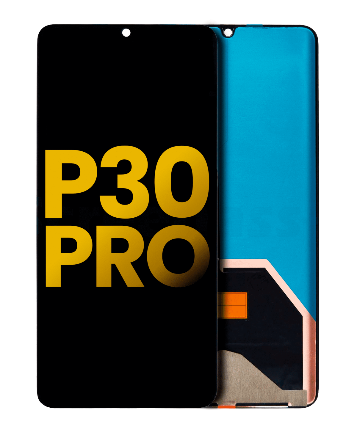 Huawei P30 Pro İle Uyumlu Ekran Dokunmatik Çerçevesiz OLED ekran %100  (Tüm Renkler Uyumlu)