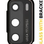 Huawei P40 İle Uyumlu Arka Kamera Lensi Braketli (Altın Pembesi)