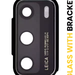 Huawei P40 İle Uyumlu Arka Kamera Lensi Braketli (Buz Beyazı)