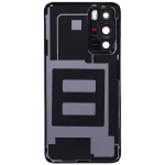 Huawei P40 İle Uyumlu Arka Kapak Camı Kamera Lensli (Buz Beyazı) - Görsel 4