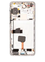 Huawei P40 İle Uyumlu Ekran Dokunmatik Çerçeveli ekran %100 Orijinal (Beyaz) - Görsel 4