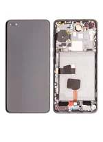 Huawei P40 İle Uyumlu Ekran Dokunmatik Çerçeveli ekran %100 Orijinal (Siyah) - Görsel 7