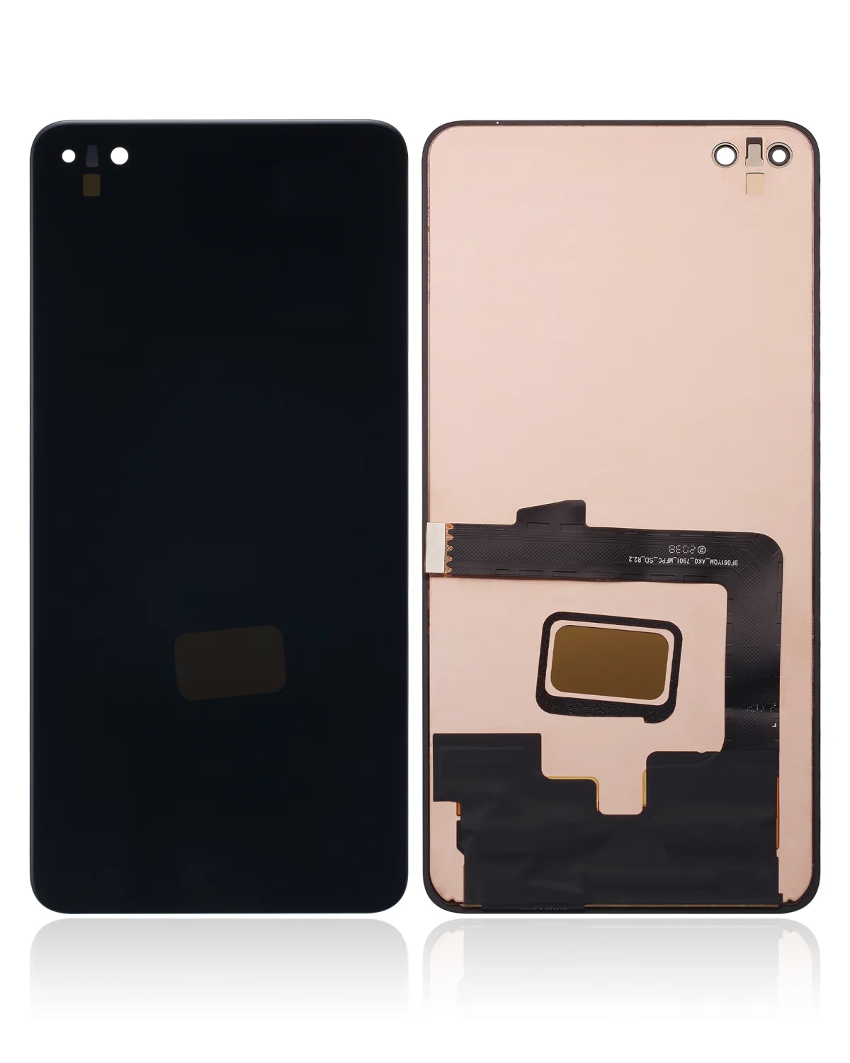 Huawei P40 İle Uyumlu Ekran Dokunmatik Çerçevesiz Amoled ekran %100 Orijinal (Tüm Renkler) - Görsel 2