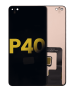 Huawei P40 İle Uyumlu Ekran Dokunmatik Çerçevesiz Amoled ekran %100 Orijinal (Tüm Renkler)