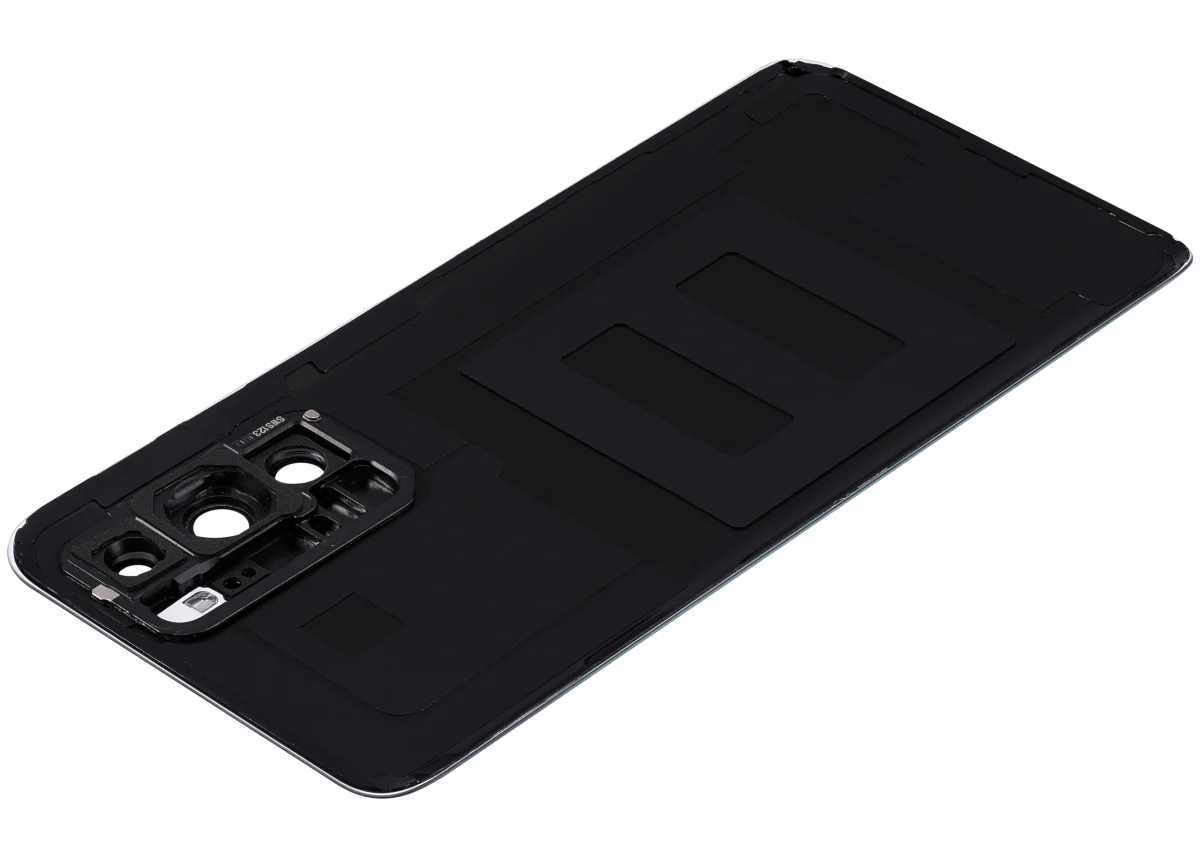 Huawei P40 İle Uyumlu Kamera Lensli Arka Kapak Cam İle Uyumlu ı (Siyah) - Görsel 6