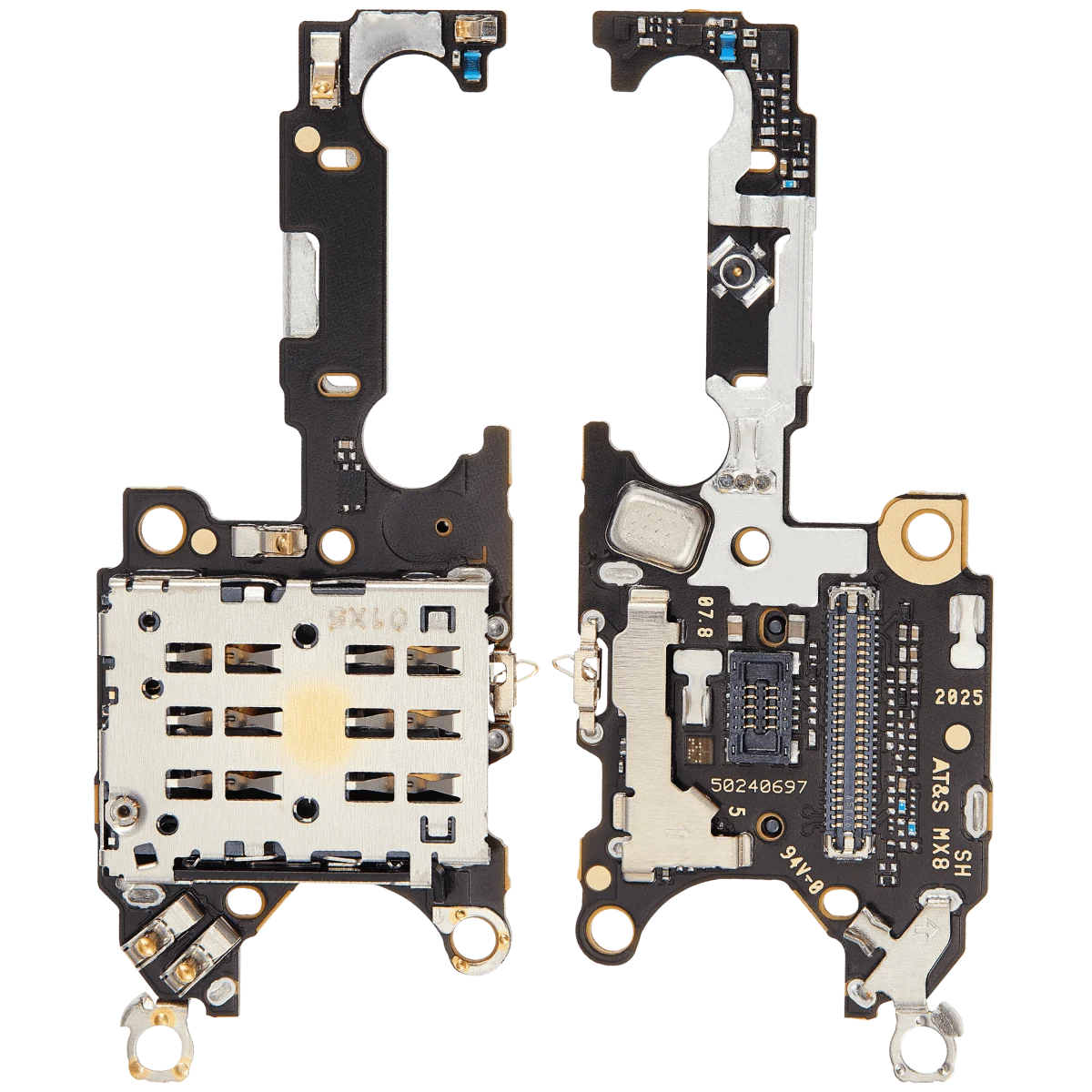 Huawei P40 İle Uyumlu Mikrofonlu Sim Kart Okuyucu PCB Kart İle Uyumlu ı - Görsel 2