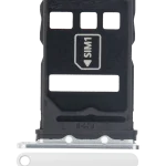 Huawei P40 İle Uyumlu Sim Kart Tepsisi (Silver Frost)