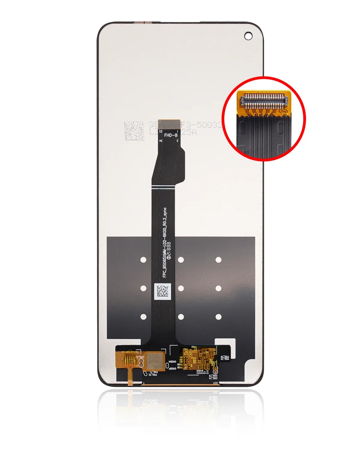 Huawei P40 Lite 5G İle Uyumlu Ekran Dokunmatik Çerçevesiz %100 Orijinal (Tüm Renkler Uyumlu) - Görsel 4