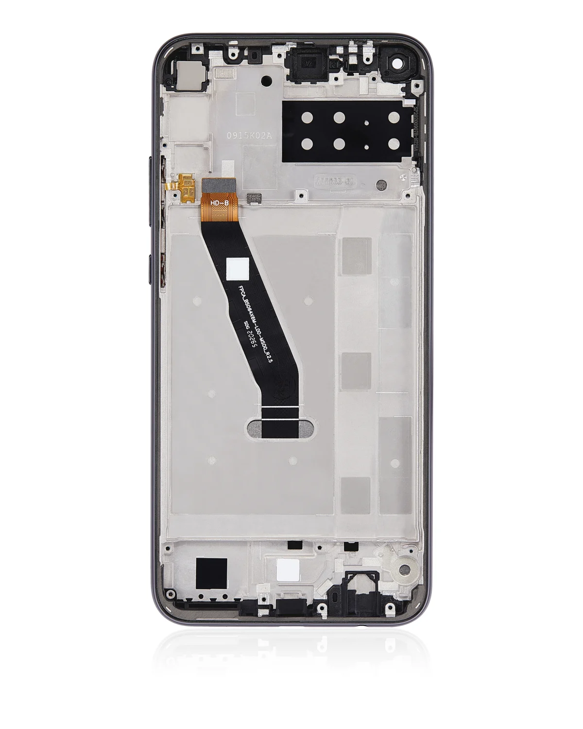 Huawei P40 Lite E İle Uyumlu Ekran Dokunmatik Çerçeveli ekran  %100 Orijinal (Gece ​​Yarısı Siyahı) - Görsel 3