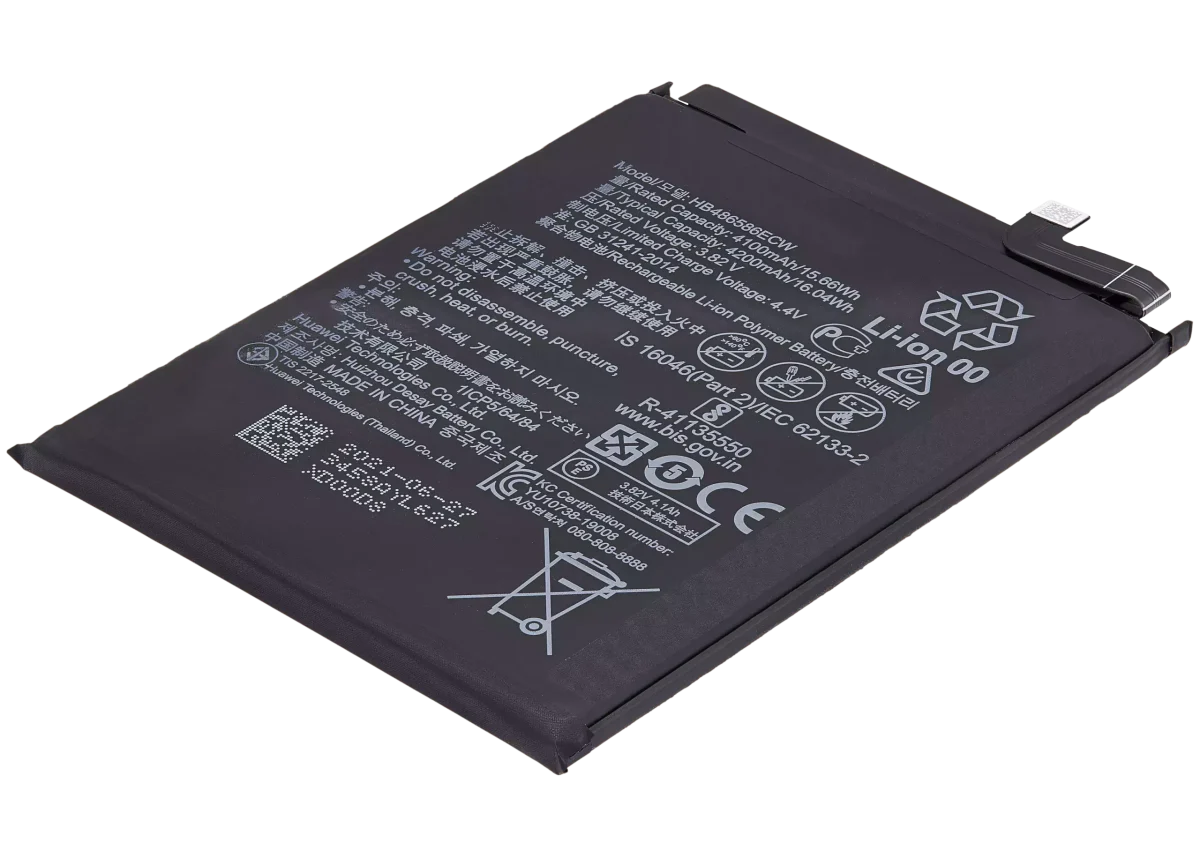Huawei P40 Lite İle Uyumlu Batarya Pil Orijinal (HB486586ECW) - Görsel 5