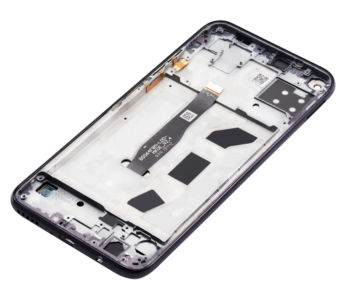 Huawei P40 Lite İle Uyumlu Ekran Dokunmatik Çerçeveli ekran %100 Orijinal (Siyah) - Görsel 5