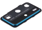 Huawei P40 Pro İle Uyumlu Arka Kamera Lensi Braketli (Derin Deniz Mavisi - Görsel 3