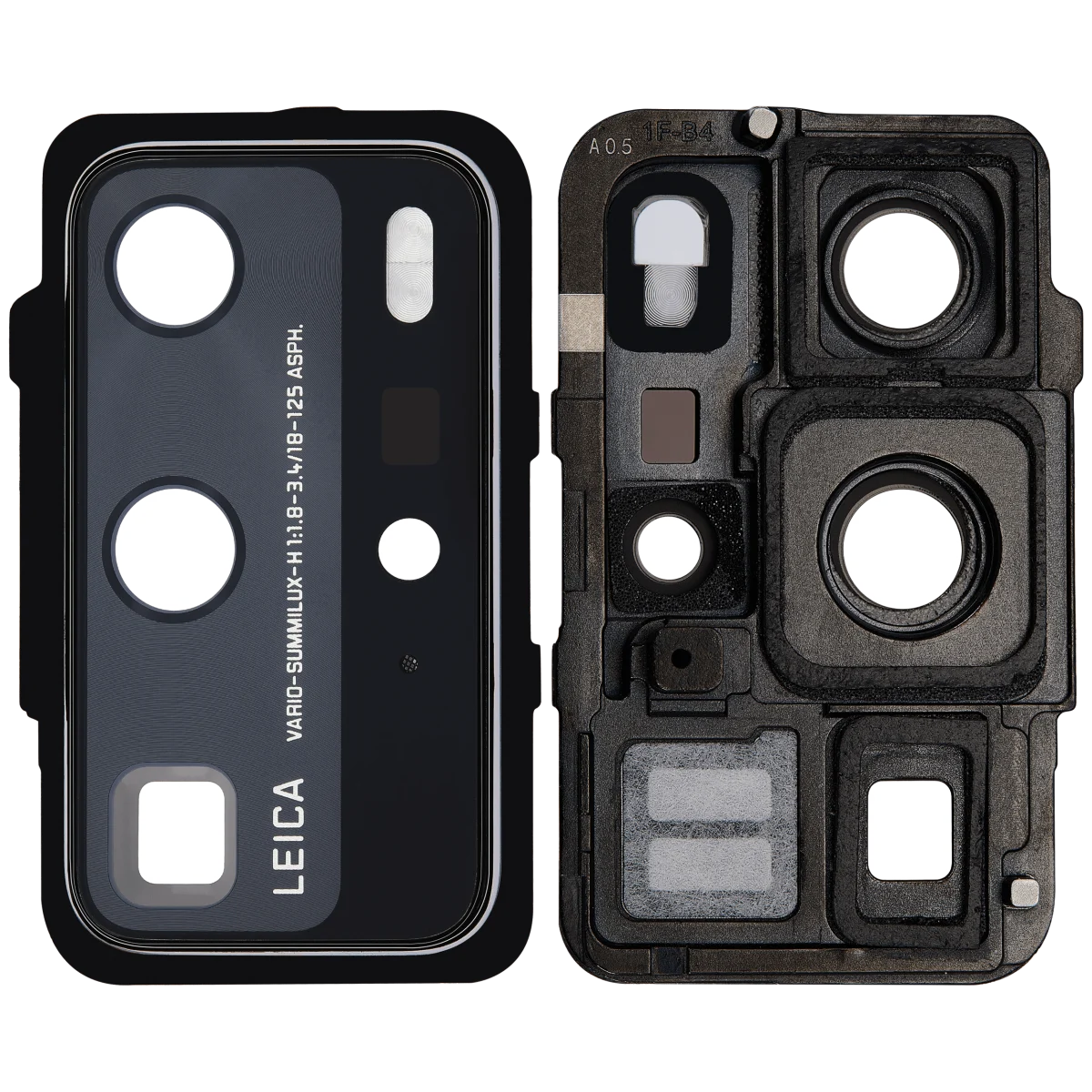 Huawei P40 Pro İle Uyumlu Arka Kamera LensiBraketli (Gümüş) - Görsel 1