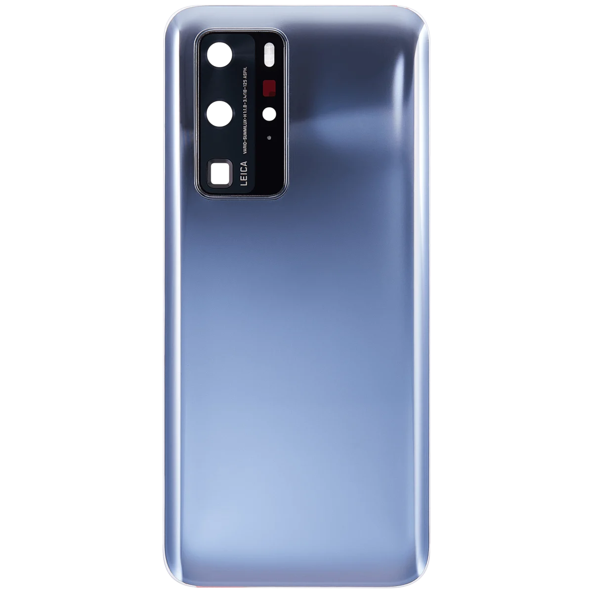 Huawei P40 Pro İle Uyumlu Arka Kapak Camı Kamera Lensli (Ayna Gümüş) - Görsel 3