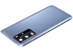 Huawei P40 Pro İle Uyumlu Arka Kapak Camı Kamera Lensli (Ayna Gümüş) - Görsel 5