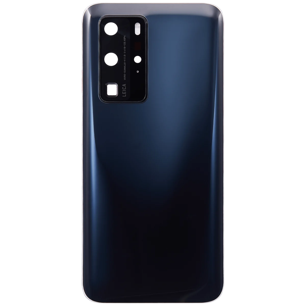 Huawei P40 Pro İle Uyumlu Arka Kapak Camı Kamera Lensli (Siyah) - Görsel 3