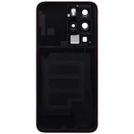 Huawei P40 Pro İle Uyumlu Arka Kapak Camı Kamera Lensli (Siyah) - Görsel 4