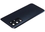 Huawei P40 Pro İle Uyumlu Arka Kapak Camı Kamera Lensli (Siyah) - Görsel 5