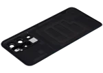 Huawei P40 Pro İle Uyumlu Arka Kapak Camı Kamera Lensli (Siyah) - Görsel 6