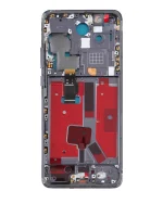 Huawei P40 Pro İle Uyumlu Ekran Dokunmatik Çerçeveli ekran %100 Orijinal (Siyah) - Görsel 3