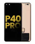 Huawei P40 Pro İle Uyumlu Ekran Dokunmatik Çerçevesiz Amoled ekran %100 Orijinal (Tüm Renkler)