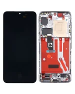 Huawei P50 İle Uyumlu Ekran Dokunmatik Çerçeveli ekran  (Orijinal OEM) (Beyaz) - Görsel 3