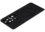Huawei P50 Pro İle Uyumlu Arka Kapak Camı Kamera Lensli (Altın Siyah) - Görsel 6
