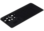 Huawei P50 Pro İle Uyumlu Arka Kapak Camı Kamera Lensli (Charm Pembe) - Görsel 6