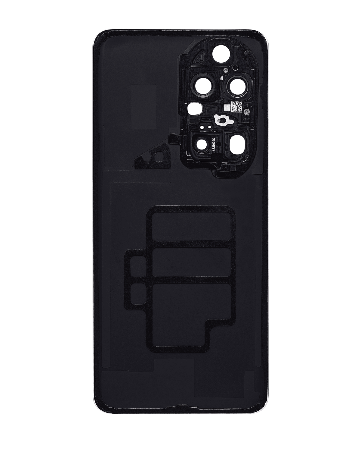 Huawei P50 Pro İle Uyumlu Arka Kapak Camı Kamera Lensli (Kakao Altını) - Görsel 3
