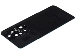 Huawei P50 Pro İle Uyumlu Arka Kapak Camı Kamera Lensli (Mavi) - Görsel 6