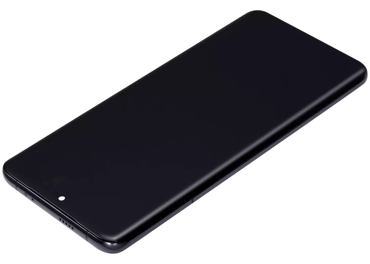 Huawei P60 İle Uyumlu Ekran Dokunmatik Çerçeveli ekran %100 Orijinal (Siyah Yeşil) - Görsel 5