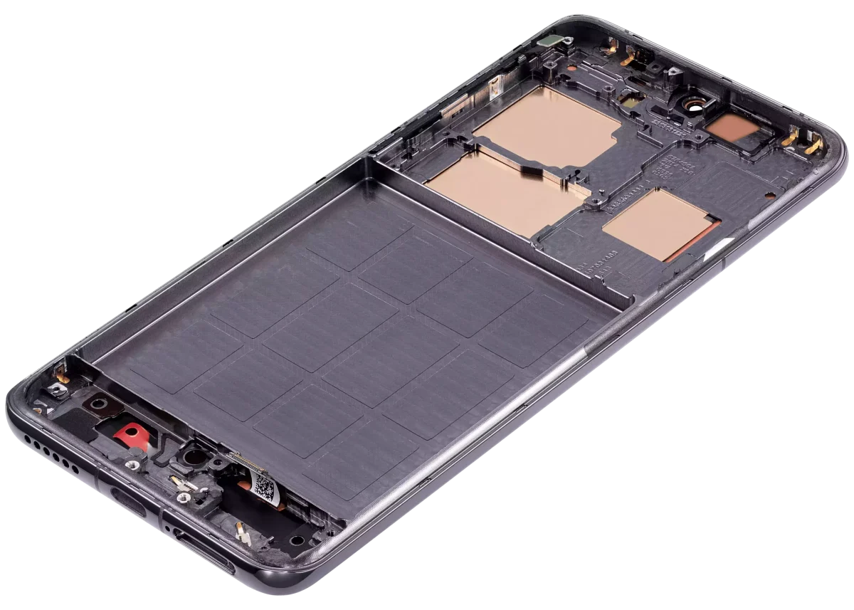 Huawei P60 İle Uyumlu Ekran Dokunmatik Çerçeveli ekran %100 Orijinal (Siyah Yeşil) - Görsel 6