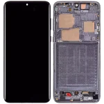 Huawei P60 Pro İle Uyumlu Ekran Dokunmatik Çerçeveli ekran %100 Orijinal (Siyah Yeşil) - Görsel 2