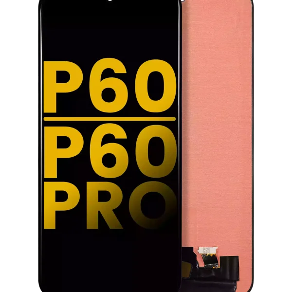 Huawei P60 Pro İle Uyumlu Ekran Dokunmatik Çerçevesiz Amoled ekran  %100 Orijinal (Tüm Renkler)