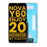 Huawei Y60 İle Uyumlu Ekran Dokunmatik Çerçevesiz ekran %100 Orijinal (Tüm Renkler Uyumlu)