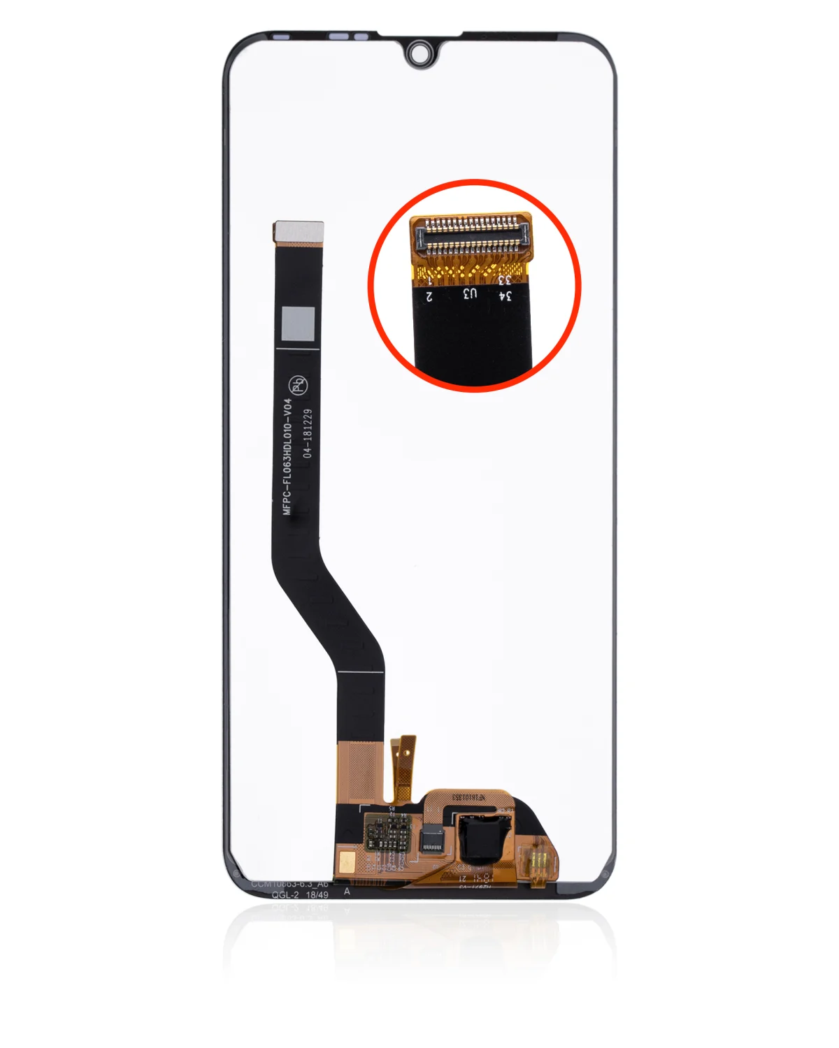 Huawei Y7 2019 İle Uyumlu Ekran Dokunmatik Çerçevesiz ekran %100 Orijinal (Tüm Renkler Uyumlu) - Görsel 3